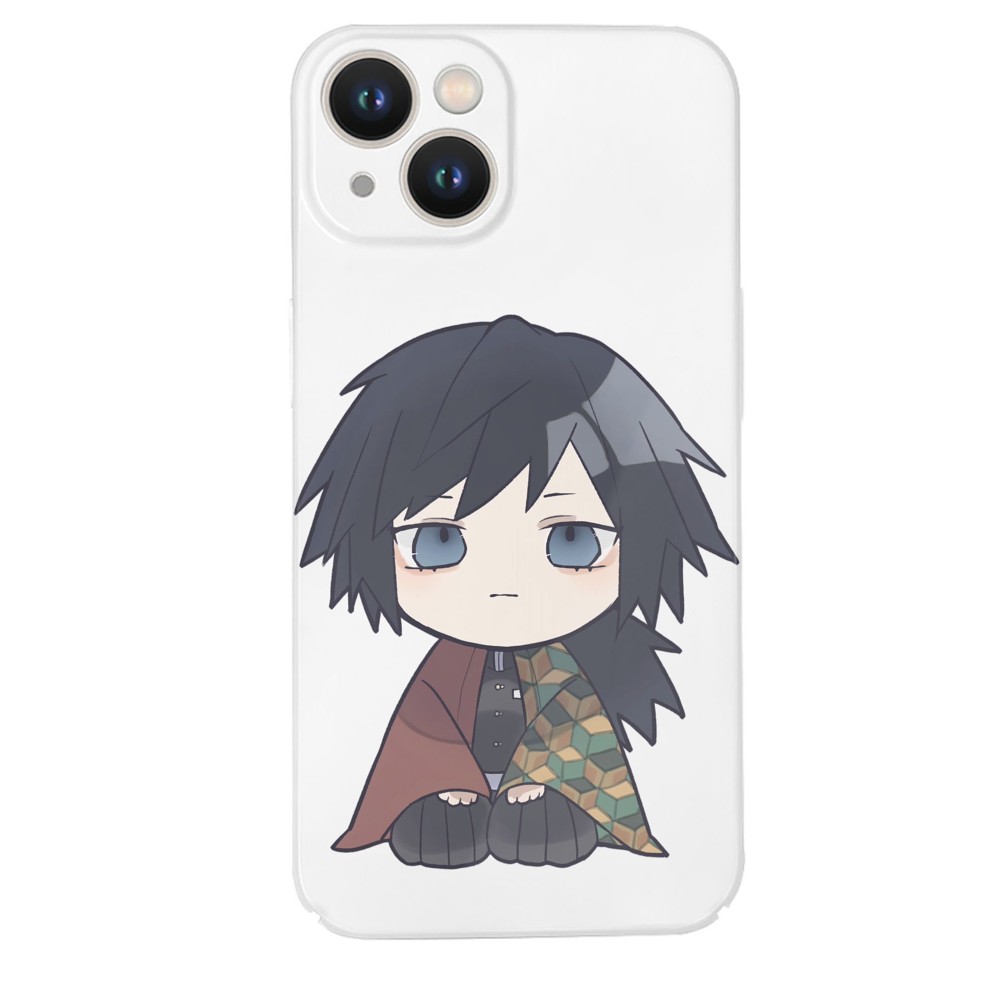（画像用） 鬼滅の刃（きめつのやいば）水柱-冨岡 義勇／とみおか ぎゆう Tomioka Giyuu 【iPhone 14シリーズ対応】ハードケース